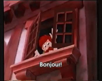 A GIF - Beauty And The Beast Bonjour Belle - Discover & Share GIFs