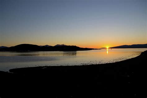 Oban sunset Photograph by Russell Field - Fine Art America