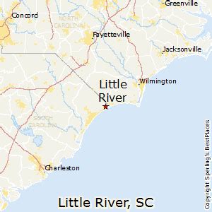 Comparison: Little River, South Carolina - Brunswick, North Carolina