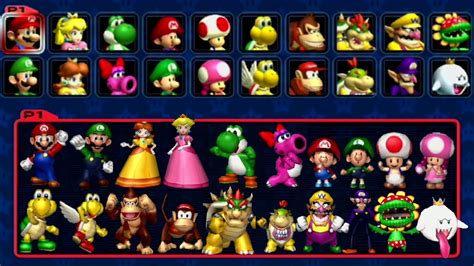 Mario Kart: Double Dash - All Characters - YouTube