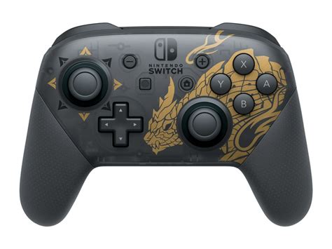 Nintendo Switch Pro Controller Monster Hunter Rise Edition Out On March ...