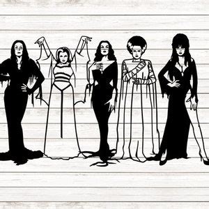 Horror Queens Sublimation Print Ready to Press - Etsy