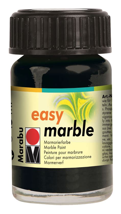 Easy Marble in 'Black' | Marble painting, Easy, Marble