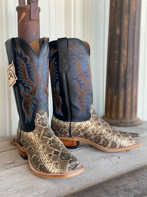 Rattlesnake Skin Cowboy Boots on Sale | bellvalefarms.com