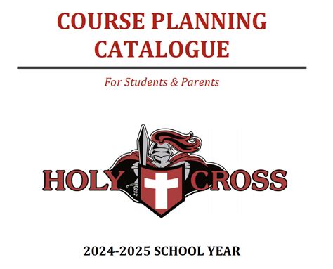 2024-2025 Course Catalog — Holy Cross Regional High School