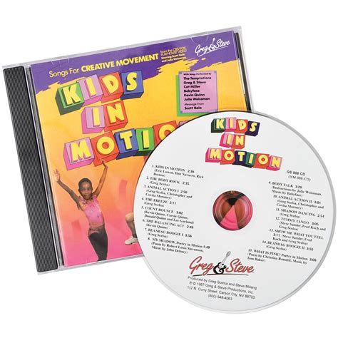 Greg & Steve - Kids In Motion - CD