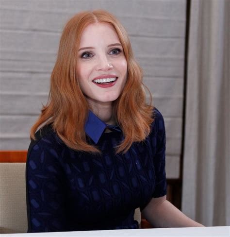 JESSICA CHASTAIN at Foreign Press Association Office Photocall in West Hollywood 04/11/2016 ...