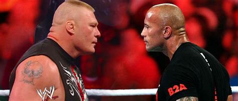 WWE: The Rock vs Brock Lesnar Rematch To Headline WrestleMania 32 In 2016? – Sparx Entertainment