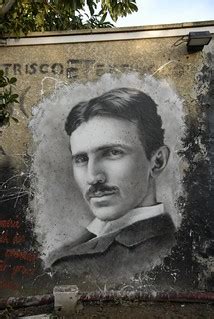 Nikola Tesla painted portrait _DDC3438 | Secrets revealed of… | Flickr