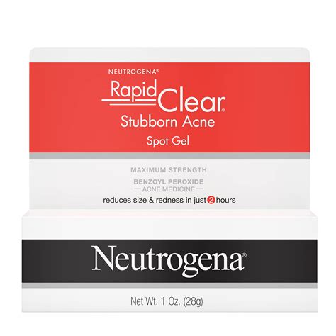 Buy NeutrogenaRapid Clear Stubborn Acne Spot Gel with Maximum Strength ...