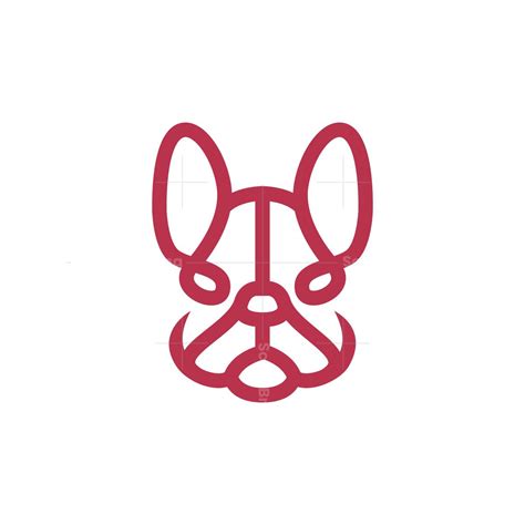 French Bulldog Logo