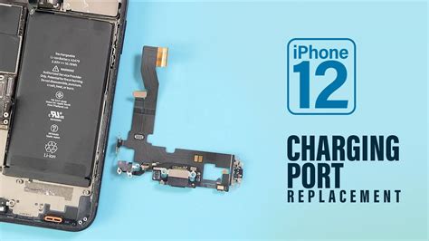 IPhone 12 Pro Max Charging Port With Flex Cable Replacement Part Black | ubicaciondepersonas ...