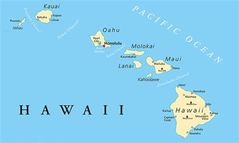 International Airports In Hawaii Map - Elvina Micheline