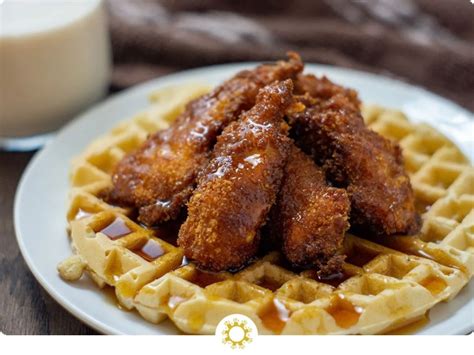 Homemade Southern Fried Chicken and Waffles Recipe