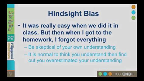 Hindsight bias psychology example - faqtews