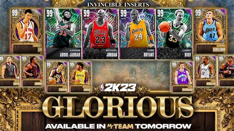 Glorious: NBA 2K23 Glorious Pack: All new players released in MyTeam mode featuring Michael ...