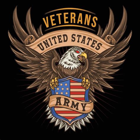 Eagle Veterans Day United States Symbol America 10794178 Vector Art at Vecteezy