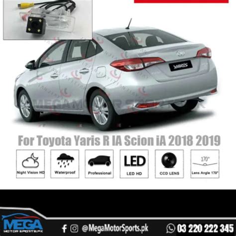 Toyota Yaris Rear Camera HD / Night Vision Back View Camera – Mega Motor Sports