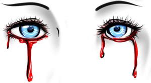 eye with blood drawing - Clip Art Library