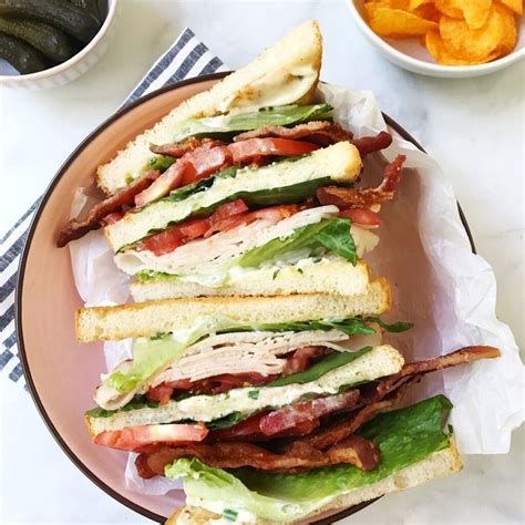 Triple Decker Turkey Club Sandwich - My Casual Pantry