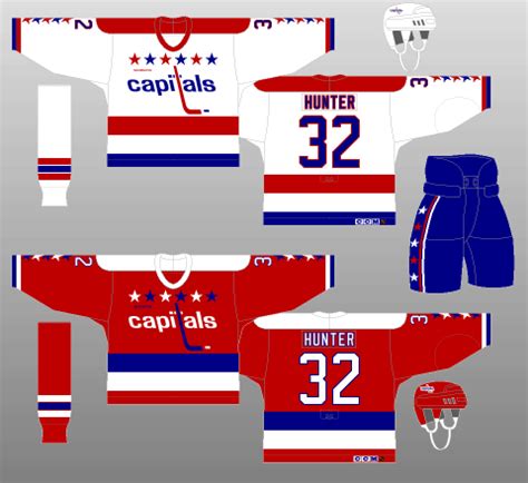 Washington Capitals Jersey History