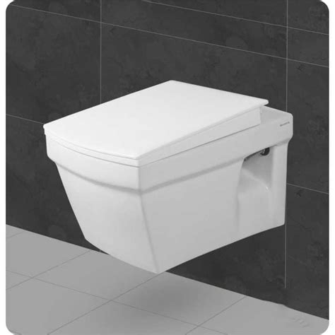 Buy Belmonte Ceramic Wall Hung / Mounted Rimless Western Toilet Cre...
