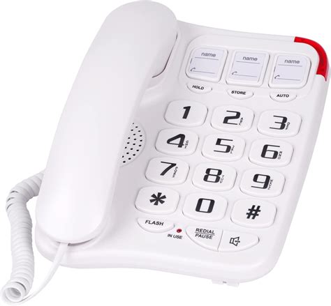 Large Button Phone for Seniors, Amplified Corded India | Ubuy