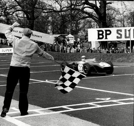 Innes Ireland Motor Racing Driver Crosses Editorial Stock Photo - Stock Image | Shutterstock