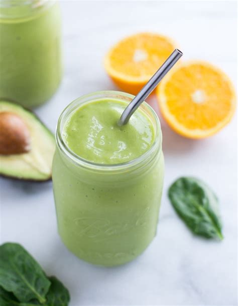 Orange Avocado Smoothie - Making Thyme for Health