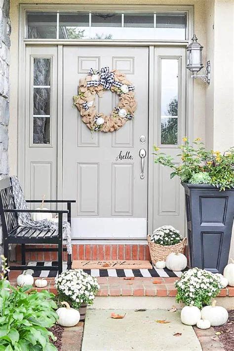 Fall Porch Decorating Ideas - StoneGable