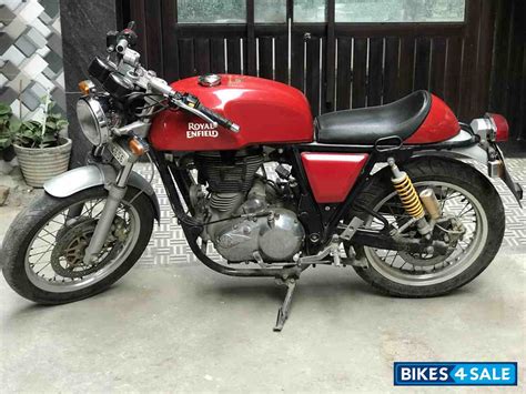 Used 2014 model Royal Enfield Continental GT 535 for sale in Delhi. ID 217513. Red colour ...