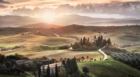 Tuscany 4k Italy Sunrise Wallpaper, HD Nature 4K Wallpapers, Images and ...