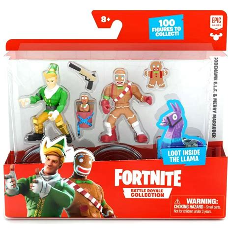 Moose Toys Fortnite Battle Royale Collection: Duo Pack Action Figures (2") - Walmart.com ...