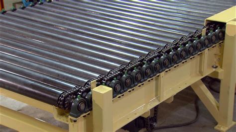 Double Chain Roller Conveyor at Alvin Saltzman blog