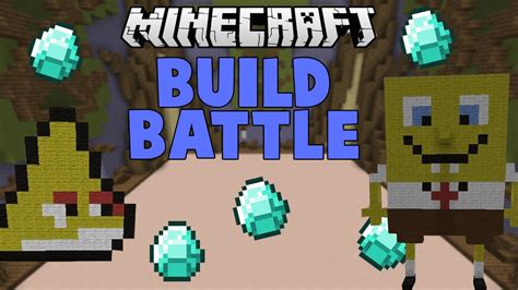 SPONGEBOB DIAMONDSSSS | Minecraft Build Battle - YouTube