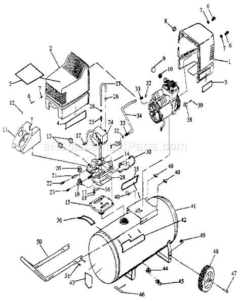 Parts Diagram For Craftsman Air Compressor | Reviewmotors.co