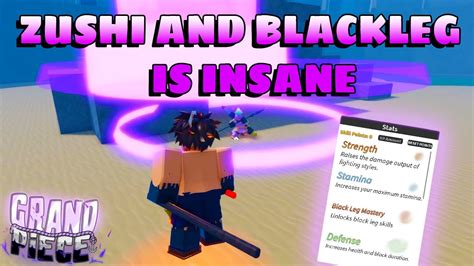 [GPO] Zushi Black Leg Is INSANE - YouTube