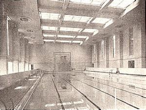 King Alfred Baths Hove 1936 - requisitioned by the Royal Navy