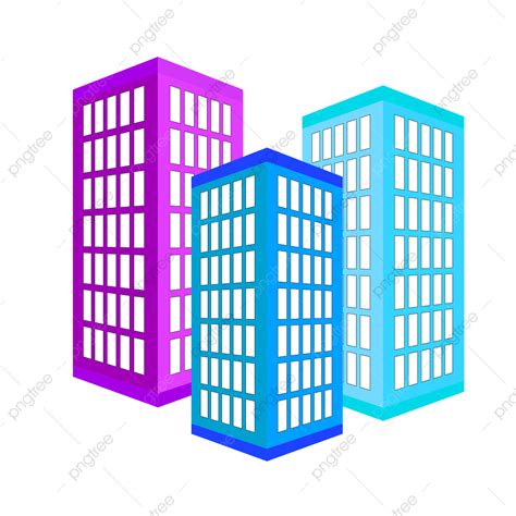 Colorful Buildings Clipart Transparent Png Hd Colorful Building Icon ...