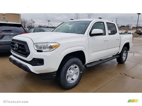 2020 Super White Toyota Tacoma SR Double Cab 4x4 #137470791 | GTCarLot ...