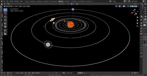 Animated model of the solar system 3D model animated | CGTrader