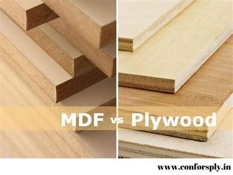 MDF vs. PLYWOOD - Difference and Comparison - Conforsply.in