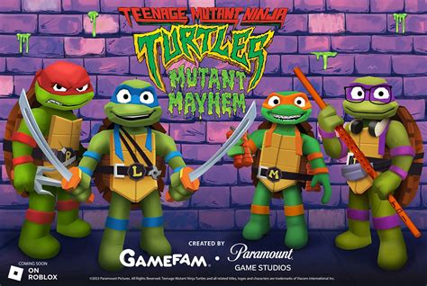 Ninja Turtles Mutant Mayhem Coming to Roblox