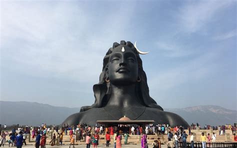 Adiyogi Shiva Statue & Isha Yoga Center, Coimbatore, India - January 2019 - Leslie Abbott ...