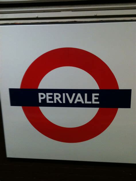 Perivale Underground Station Sign Free Stock Photo - Public Domain Pictures