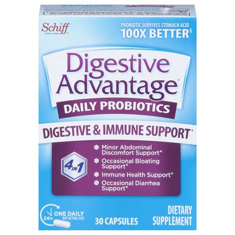 Save on Digestive Advantage Daily Probiotic Dietary Supplement Capsules Order Online Delivery ...