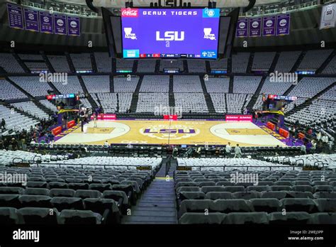 January 25, 2024: The PMAC is set up for the white out game prior to ...