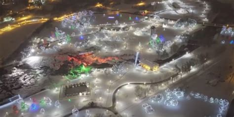 Sioux Falls Winter Wonderland From the Sky [VIDEO]