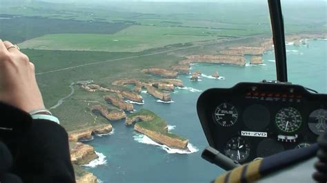 Australia twelve apostles helicopter tour - YouTube