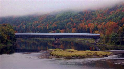 Cornish-Windsor Covered Bridge | Spanning the Connectict Riv… | Flickr